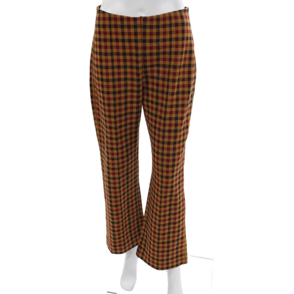 Philosophy By Republic Women Dress Pants Multicolor Check Pull On Size M